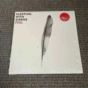 Sleeping With Sirens – Feel Vinyl Record & CD White FIRST Pressing 2013 - Imagen 1 de 5