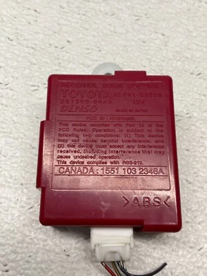 Toyota 2003-2009 4runner puerta receptor módulo de control informático OEM 89741-35020 Foto 1 de 4
