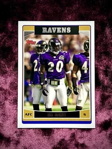 Ed Reed 2006 Topps #196 MINT Baltimore Ravens NFL HOF Legends Jersey Miami Canes - Picture 1 of 2