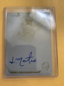 Bowman's Best Jorge Mateo 2016 autógrafo placa amarilla automático Orioles True 1/1 🔥🙏 - Imagen 1 de 2