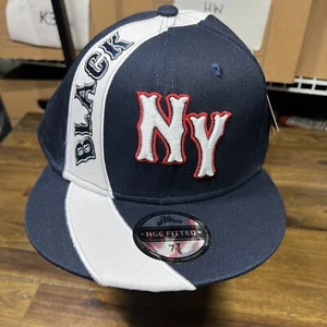 New York Black Yankees Negro League Baseball NLBM Hat Fitted 7 7/8 Headgear NWT - Picture 1 of 10