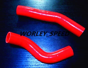 MANGUERA RADIADOR DE SILICONA PARA MERCADO DE REPUESTOS TOYOTA LANDCRUISER HZJ80 1HZ ROJO - Imagen 1 de 4