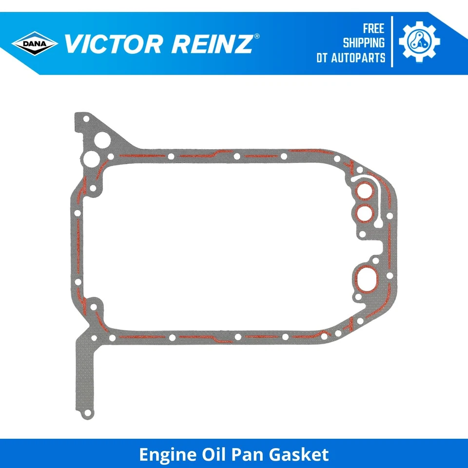Junta de cárter de aceite para motor Audi A6 Quattro 1995-1998 Victor Reinz 1996 1997 Foto 1 de 2