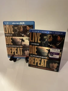 Live Die Repeat Edge of Tomorrow (3D, Blu-Ray, DVD) Lenticular Cover - Picture 1 of 4