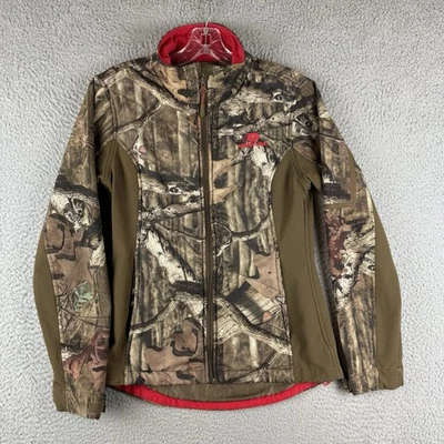 Abrigo Chaqueta Mossy Oak Break Up Infinity Camuflado Marrón Con Capucha Para Mujer Pequeño (34-36) Foto 1 de 4