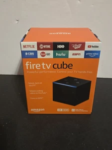 NUOVO AMAZON FIRE TV CUBE ULTIMO 4K UHD MEDIA STREAMER 3A GENERAZIONE TELECOMANDO ALEXA - Foto 1 di 5