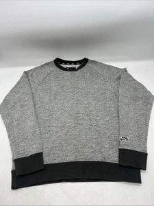 Vintage Y2K Nike SB Skateboarding Crewneck Sweatshirt Size Large Oversized - Picture 1 of 13