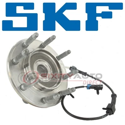 SKF Front Axle Bearing and Hub Assembly for 1999-2006 Chevrolet Silverado jd Foto 1 de 4