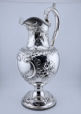 Moneda estándar Peter Krider 798 g PLK plata agua jarra antigua americana Foto 1 de 4