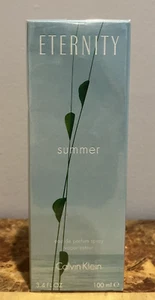 Eternity Summer 2008 by Calvin Klein 3.4 oz / 100 ml EDP Spray for Women SEALED - Picture 1 of 2