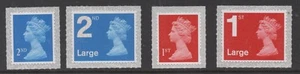 U2958a-U2960a. Set x 4 De La Rue Security Machins. Fine unmounted mint. - Picture 1 of 1
