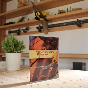 Woodworkers Journal DVD Essential Woodworking Techniques Hobby Craft Video - Foto 1 di 6