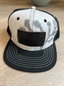 Arizona Baseball Hat Cap Flat Bill Gray Black NEW - Picture 1 of 9