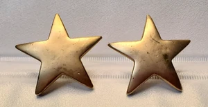 Vintage Clip On Stern Stil Ohrringe (J-25) - Bild 1 von 6