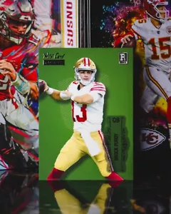 2022 Wild Card Matte Brock Purdy #BC-BP Green Rookie - Bild 1 von 2