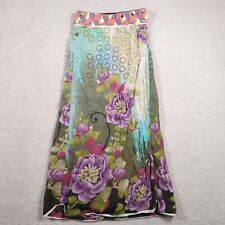 ZAND Amsterdam Floral Reversible True Wrap Maxi Skirt Women's One Size