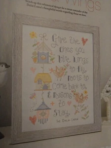 Love & Wings Bird House Cross Stitch Magazine PATTERN (V) - Picture 1 of 1