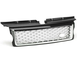 Range Rover Sport 2005 TO 09 HAWKE Autobiografie Style Grill schwarz & silber - Bild 1 von 1