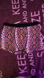 Mens Python Boxers Size L - Picture 1 of 1