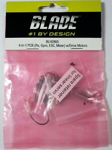 BLH2865 4-in-1 PCB (Rx, Gyro, ESC, Mixer) w/ Drive Motors - NOS - Blade 2865