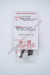 Wolff SIG P220,BDA .45 RP HAMMER SPRING 18LB Pak of 3 - Picture 1 of 1