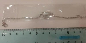 1 Pulsera Plata 925 Oración Ángel de Dios 18CM Plata Pulsera - Imagen 1 de 1
