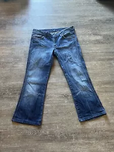 Pantalones de mezclilla para mujer 7 For All Mankind talla 28 bolsillo "A" - Imagen 1 de 7