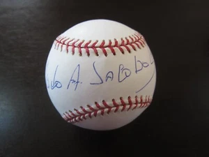 Rico Carty Autograph Signed Auto Baseball Ball Atlanta Braves Full Name - Picture 1 of 3