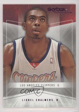 2004 Skybox Autographics Purple Royal Insignia /25 Lionel Chalmers #98 Rookie RC