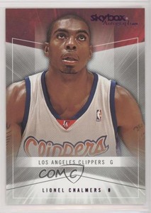 2004 Skybox Autographics Purple Royal Insignia /25 Lionel Chalmers #98 Rookie RC