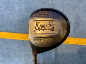 King Cobra .350 Oversize Tip Fairway Wood 3 R Medium Left Hand Golf Club - Picture 1 of 16