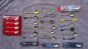 23 Silber Teller Metall Sammellöffel 5 Löffel sind in OVP. - Bild 1 von 6