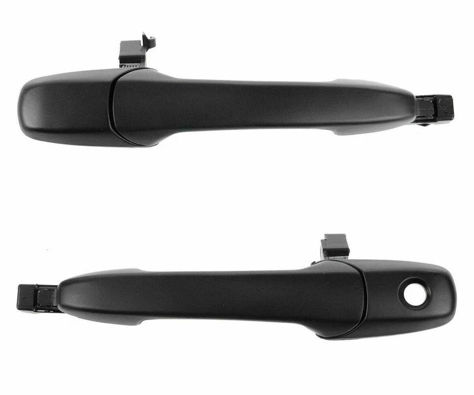 NUEVO Juego de manijas de puerta delantera exterior negro liso para 04-09 Mazda 3 03-08 Mazda 6 Foto 1 de 4