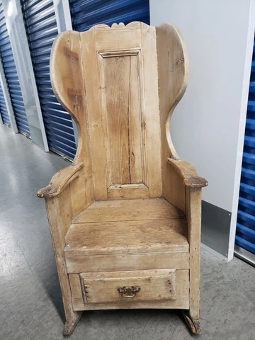 Unique Rare Antique French country rocking chair circa 1890s; Must Sell ASAP Cover