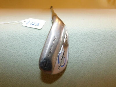 Pure Spin Tungsten Sole Stiff Flex Steel Shaft 60* Lob Wedge  L123 - Image 1 of 4
