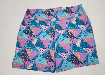 Tek Gear Shorts Women's  4X Mid Rise Multi Color NWT Cotton Blend Essential - Image 1 of 4