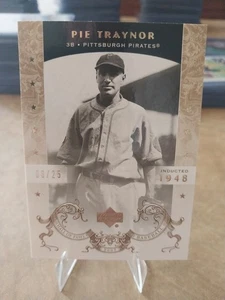 2005 Upper Deck Hall of Fame - Pie Traynor #59 Gold /25 - Picture 1 of 2