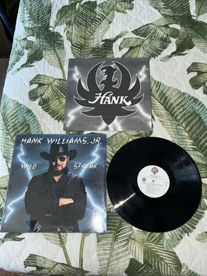 АЛЬБОМ ВИНИЛОВАЯ ПЛАСТИНКА Hank Williams Jr Wild Streak VG++ 80-е Country Shrink Rare TM - Изображение 1 из 4