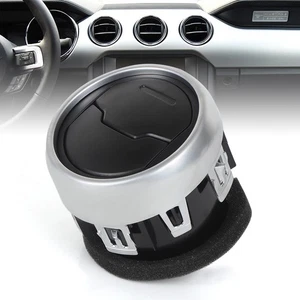 Center Dashboard A/C Heater Air Vent Louvre Grille For Ford Mustang 2015-2020 - Picture 1 of 8