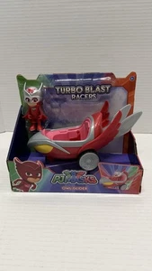PJ Masks Turbo Explosión Vehículo Búho Planeador y Búho Figura Nuevo Envío Rápido Solo Juega - Imagen 1 de 5