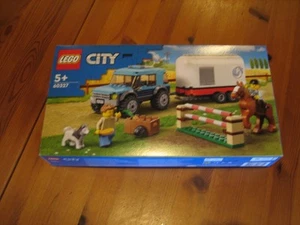 LEGO CITY 60327 Suv mit Pferdeanhänger Pferd Dressur Neu !!! - Bild 1 von 2