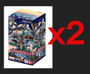 DIGIMON TCG Beginning Observer BT16 BTK16 Booster Box Korean VER. X2 SEALED - Picture 1 of 1