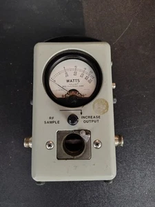 Wattmètre Thruline Bird 43 4431 - Sans limace, type N, propre, compteur de puissance RF - Photo 1/4