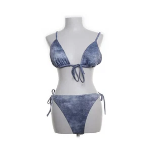 H&M, Bikini, Größe: XL, Elasthan/Polyester, Blau #rNU - Bild 1 von 5