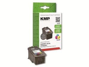 Wkłady atramentowe marki KMP model C137 wkład atramentowy kompatybilny z Canon CL - Zdjęcie 1 z 1