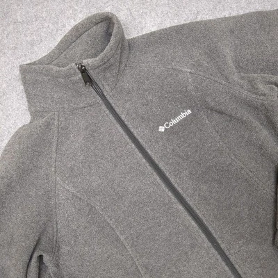 Куртка флисовая Columbia Sportswear Company на молнии серая размер M - Изображение 1 из 4