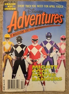 Disney Adventures Magazine Mighty Morphin Power Rangers Issue - Picture 1 of 2
