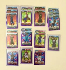 2024-25 Topps Chrome Basketball 20 Card ALL PURPLE REFRACTOR ROOKIE LOT SARR - Picture 1 of 1
