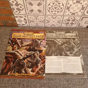 Warhammer Fantasy Rollenspiel Master's Pack Buch und Cover/Karte - WHFRP 2. Auflage - Bild 1 von 5