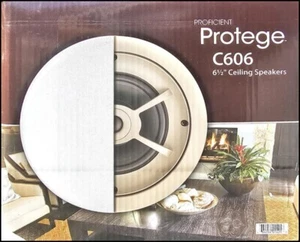 Proficient Protege C606 coppia diffusori da soffitto 6 1/2" 75 W nuovi sigillati - Foto 1 di 4